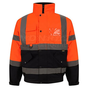 Veste de sécurité en polyester 100% respirante et imperméable à séchage rapide pour hommes vente en ligne de vêtements de travail - Product Image 1