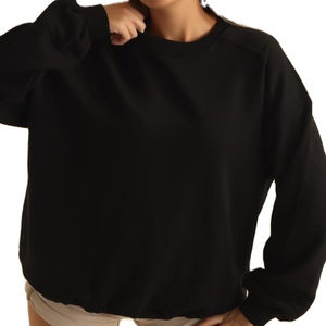 Sudadera de mujer con diseño de hombro caído de nuevo estilo en diferentes estilos - Product Image 2