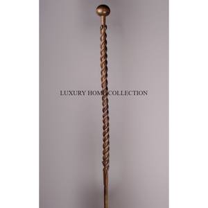 Bâtons de marche en bois exclusifs en métal avec de superbes détails de poignée alliant élégance et durabilité pour la randonnée ou un usage quotidien - Product Image 2