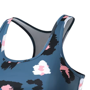 Sujetador deportivo de alta calidad para mujer, lo último en venta al por mayor, todo tipo de sujetador personalizado con estampado de sublimación, Sujetador deportivo transpirable para mujer - Product Image 5