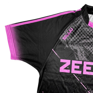 Uniforme de fútbol personalizado amarillo y negro de alta calidad, camiseta de fútbol transpirable con diseño personalizado, tamaño de logotipo, ropa de fútbol sublimada - Product Image 4