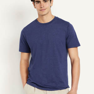 Nouveau design T-shirt pour homme, col rond, coton, manches courtes, respirant, écologique, séchage rapide, décontracté - Product Image 1