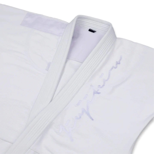 Kimono d'arts martiaux blanc, veste de judo Gi, extensible, option de broderie personnalisée pour hommes et femmes, ensembles - Product Image 3