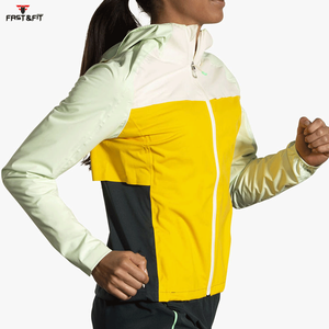 Chaqueta cortavientos transpirable impermeable de punto con estampado personalizado de gran tamaño para mujer, novedad de 2025 - Product Image 2