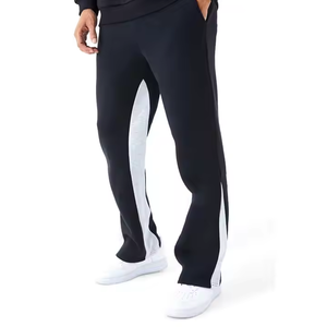 Men's Slim Fit Embroidered Casual Oxford Fabric Fleece <b>Jogging</b> Joggers Sweat <b>Pants</b> Trousers Wholesale Best Selling Made Pakistan - Product Image 2