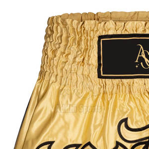 Servicio OEM al por mayor personalizado hombres Muay Thai pantalones cortos nueva llegada Etiqueta Privada poliéster ecológico secado rápido - Product Image 5