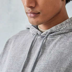 Sudaderas con capucha personalizadas Heavyweight 100% Cotton Acid Wash Hoodie para hombres Diseño de hombro caído para invierno Alta calidad Precio razonable - Product Image 4