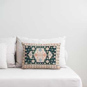 Funda de Almohada con Estampado Inspirado en Kilim: Toque Rústico para un Confort Acogedor, Solo Funda - Product Image 5