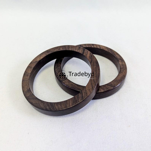 Bohemian Style <b>Wooden</b> <b>Bangles</b> Set for Women and Girls by Tradebyd - Product Image 2