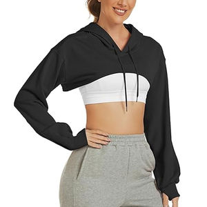 Sudaderas con Capucha Cortadas y Bordadas de Diseño Personalizado para Mujer - Forro Polar Transpirable de Alta Calidad, Antipilling, Colores y Tallas Personalizables - Product Image 2