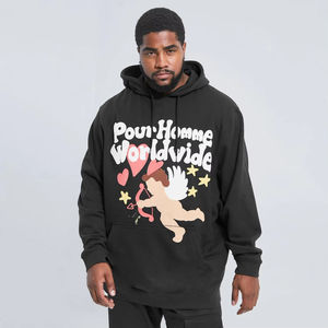 Chándal transpirable de talla grande, conjunto de 2 piezas, conjuntos de Sudadera con capucha, nuevo diseño de talla grande, deporte al aire libre, ropa deportiva para hombres - Product Image 6