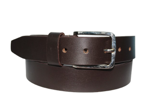 Ceinture en cuir de peau de vache marron personnalisable en gros Style décontracté avec alliage pour boucle Produit en cuir véritable exclusif - Product Image 2