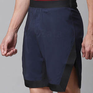 Concevez vos propres shorts MMA décontractés personnalisables, taille élastique, séchage rapide, respirant, pour hommes, 100% polyester, haute qualité, service OEM - Product Image 2