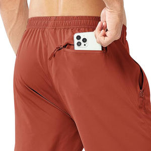 Custom Material Solid Color Knitted <b>Men's</b> <b>Trousers</b> Custom <b>Casual</b> OEM Service <b>Elastic</b> <b>Waist</b> Multi Pockets Streetwear <b>Men's</b> Pants - Product Image 2