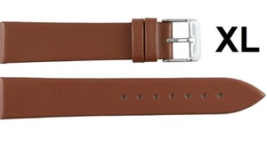 Unisex 702XL Brown Luxury Leather Smartwatch Band Stainless Steel Buckle Soft Adjustable <b>Watch</b> Strap <b>Watch</b> Bands <b>Watch</b> Part - Product Image 6