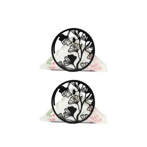 Servilletero decorativo de latón para Baño, Dormitorio, mesa de cena, oficina, servilletero de Metal - Product Image 2