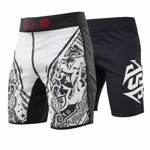Vente en gros d'usine de shorts de boxe gladiateur MMA personnalisés courts combats kick boxe derniers shorts faites votre propre short MMA - Product Image 2