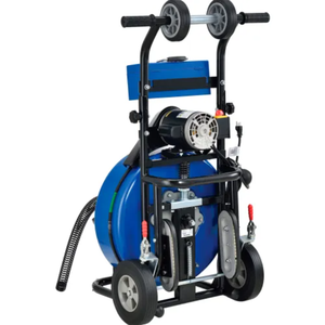 Desatascador de Drenajes para Tuberías de 4-9 Pulgadas con Cable de 100' y 200 RPM - Product Image 1