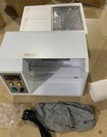 Máquina Pulidora con Colector de Polvo para Banco de Trabajo Boasta DM-8 con Protector Acrílico, Velocidad Continua, 370W, 4300 RPM para Taller de Joyería
