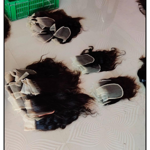 Mejor precio Cierre Transparente Hd Cierre de encaje y pelucas frontales Onda del cuerpo Cabello humano - Product Image 2