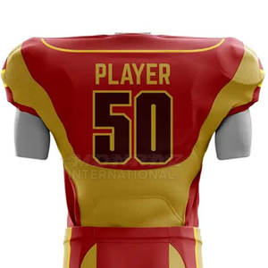 Venta caliente Ropa deportiva Uniforme de fútbol americano de alta calidad para hombres - Product Image 5