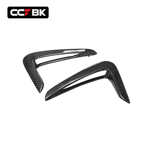 Pour <span class=keywords><strong>BMW</strong></span> F32 F33 F36 420i 430i 435i 440i 2013-2020, caches d'aération latéraux en carbone sec, garnitures de conduits d'air, inserts de calandre 51742339327 - Product Image 2