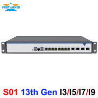 Firewall de 1U para Montaje en Rack, LGA1700, CPU de 12.ª, 13.ª y 14.ª Generación, Core I9 I7 I5 I226, 8x2.5GE, con 4x10G SFP, Router VPN, PC PfSense, OPNsense