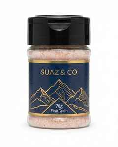 Natural Himalayan Pink Salt Mini Shaker 70g Fine Grain Travel Size Salt <b>Bottle</b> <b>with</b> <b>Flip</b> <b>Top</b> Cap Portable Gourmet Seasoning - Product Image 1