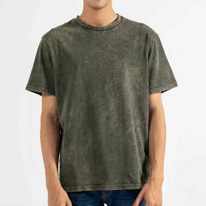 เสื้อยืดผู้ชายสั่งทำโลโก้ขายส่ง - เสื้อผ้าฤดูร้อนแขนสั้นน้ำหนักเบา สวมใส่สบาย ไม่ยับ และระบายอากาศได้ดี - Product Image 1