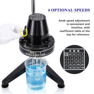 Viscometro Digital Rotativo com Temperatura Viscometro de Laboratório com Saída de Dados, Medidor de Viscosidade 10-6,000.000 MPa.s, Testador 100-240V - Product Image 2