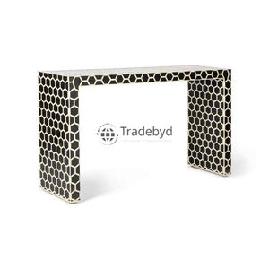 Tradebyd-Mesa de consola con diseño étnico para decoración de entrada, muebles de acento hechos a mano para casas elegantes - Product Image 5