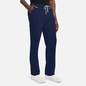Pantalones Médicos Personalizados al por Mayor con Logotipo, de Lona Elástica de Alta Calidad, de Secado Rápido, Transpirables, Unisex, Antiarrugas, Ropa de Trabajo OEM - Product Image 2