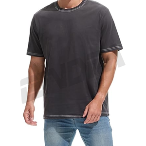 T-shirt d'été classique à col rond pour hommes à manches courtes style sport décontracté coupe respirante sensation douce vêtements actifs doit avoir chaud - Product Image 4