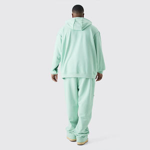 กางเกงวอร์มสำหรับผู้ชายกางเกงวิ่งผ้าคอตตอน/ผ้าฟลีซสองกระเป๋า - Product Image 3