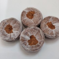 Pellets de culture de tourbe de coco écologiques Disque de coco abordable | Bouchon de coco pour la germination des graines