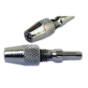 Mandrin de micro-perceuse avec tige de 1/8 pouce, outils de bijouterie en chrome - Product Image 1