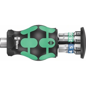 Wera Stubby Magazine <b>Bit</b> Holder 6-Piece <b>TORX</b> Screwdriver Set - Product Image 1