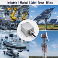 0.01 °   Inclinómetro de Doble Eje RS485 Modbus IP67 BWM427S, Sensor de Inclinación para Seguimiento Solar, Grúas Torre y Nivelación en Construcción