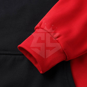 Sweats à capuche en coton mélangé de couleur unie, pull-over de grande taille, sweats à capuche de qualité supérieure au meilleur prix pour hommes - Product Image 4