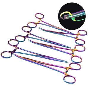 Pince à pêche dentelée en acier inoxydable de qualité supérieure personnalisée, ensemble de 12 pièces, outil de toilettage pour animaux de compagnie multifonctionnel, outil de pointillage à crochet - Product Image 1