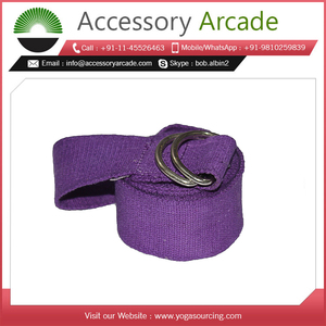 Correa de soporte de cintura de alta Antigüedad, cinturón de algodón yóguico personalizado al por mayor, alta venta a precio competitivo - Product Image 6