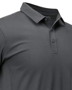 Camisa Polo Verde Oliva Personalizada para Hombre, Manga Corta, Transpirable, de Tela Piqué de Poliéster y Algodón, con Logotipo Personalizado, Uniforme Informal de Trabajo - Product Image 5