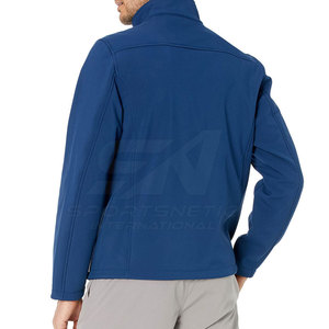 Chaqueta Softshell de Diseño Personalizado, Ropa de Invierno para Hombre, Chaqueta Softshell con Cierre - Product Image 3