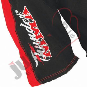 Shorts de compression MMA à taille élastique personnalisés, respirants, 100% coton extensible, imprimés, OEM, shorts d'entraînement - Product Image 6