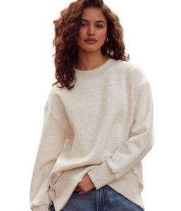 Sweat-shirt en polaire pour femme de qualité supérieure, manches longues, respirant, écologique, streetwear pour adultes - Product Image 1
