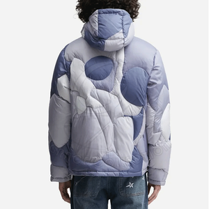 Chaqueta Acolchada de Poliéster 100% Transpirable y Resistente al Viento, Estilo Casual de Invierno, Colección Grace, Precio de Venta Especial para Hombre - Product Image 4