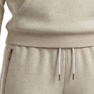 Chándal Bordado de Alta Calidad para Mujer, Transpirable y con Logotipo, Ideal para la Temporada de Invierno, Sudadera con Capucha y Pantalón de Patrón Sólido - Product Image 5