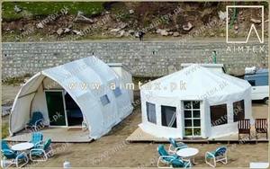 Tienda glamping yurta de alta calidad, la mejor experiencia, adaptable a todos los climas, calefacción y refrigeración, tienda glamping de nueva generación - Product Image 6