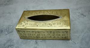 Soporte para caja de pañuelos de latón hecho a mano con acabado Vintage para una decoración elegante del Hogar disponible a precio mayorista - Product Image 4