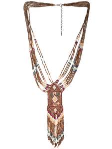 Natural Multi Precious Ruby Emerald Sapphire Stone <b>Beaded</b> Necklace Latest Trends Fashion Design Wholesale Factory Women Jewelry - Product Image 5